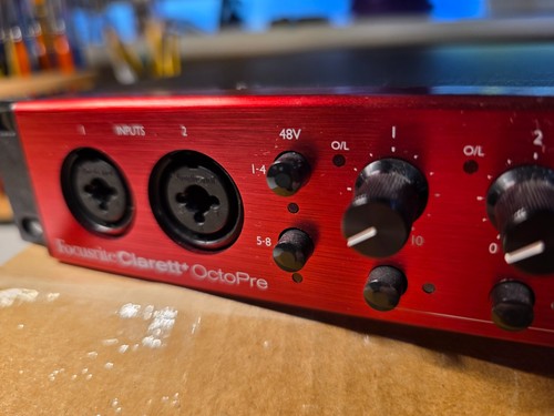 Focusrite clarett octopre - focusrite, clarett+