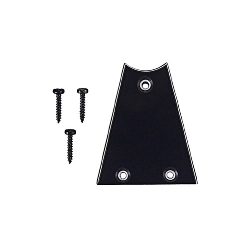 Black truss rod cover - black,