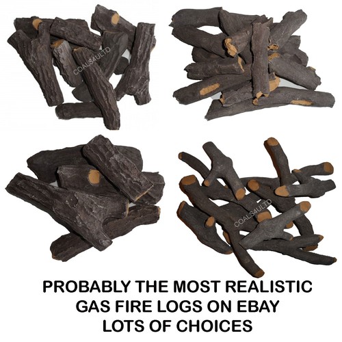 Gas fire coals logs - gas,