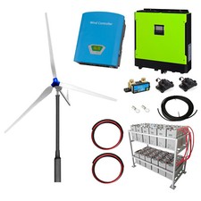 1kW grid-tie wind turbine kit