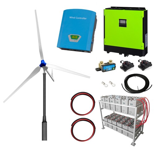 1kw grid tie wind turbine - 1kw, kit
