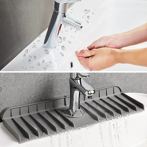 Silicone faucet mat sink - mat,