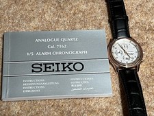 Seiko Alarm Chronograph