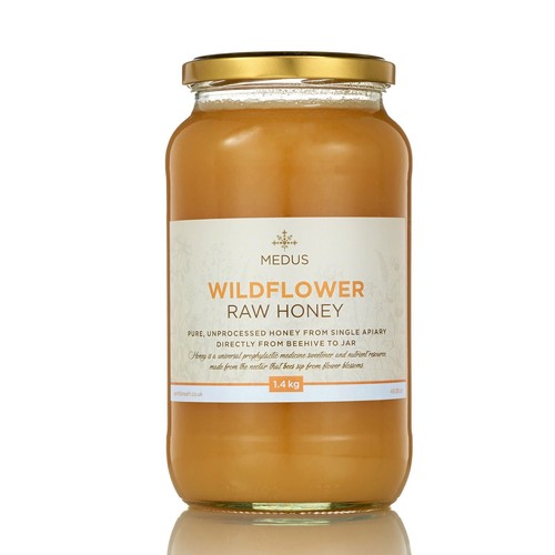 Wildflower raw honey from - raw,