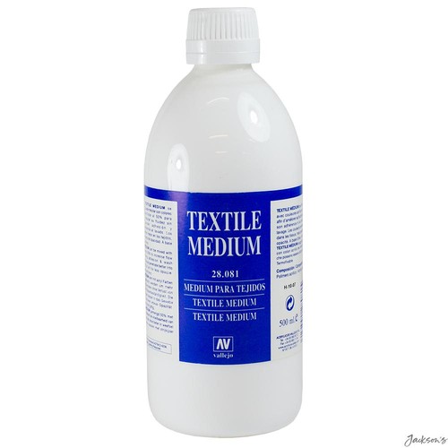 Vallejo acrylic textile medium - acrylic,