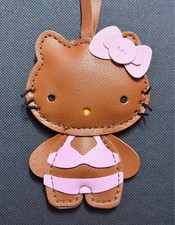 Hello Kitty Pink Bikini Brown