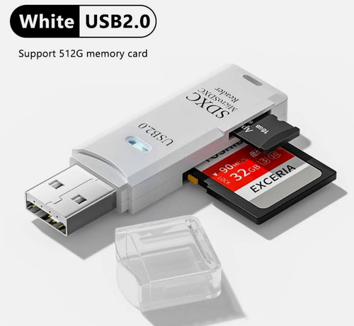 Picture card reader - card, 2.0