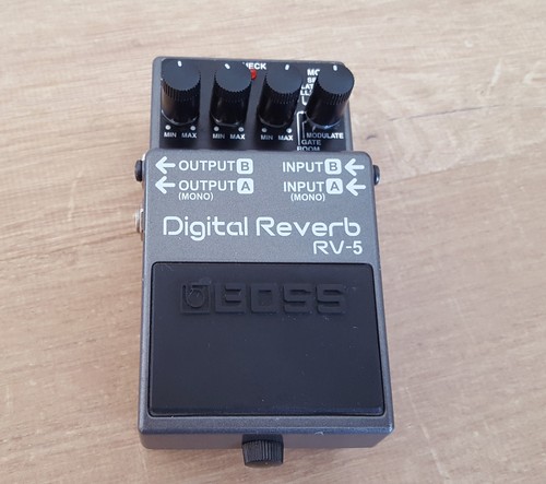 Boss rv5 digital reverb - boss,
