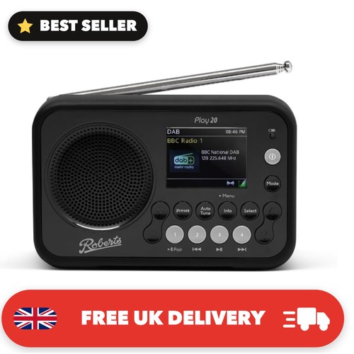Roberts dab - fm/dab/dab+, digital
