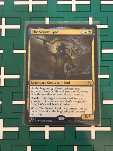 The scarab god mtg - god,