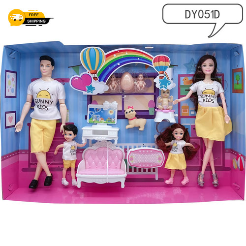 Barbie happy family - happy,