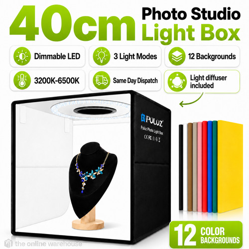 40x40cm puluz portable led - 16"/40x40cm,