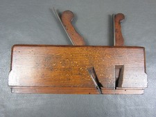 18th Century wooden 1/8" cock bead fillister plane vintage old tool