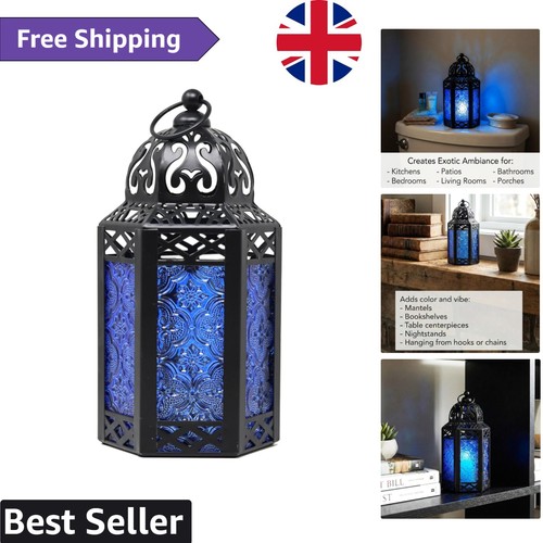 Freestanding cobalt candle - cobalt,