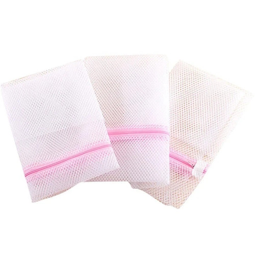 Zipped mesh laundry bags - zipped,