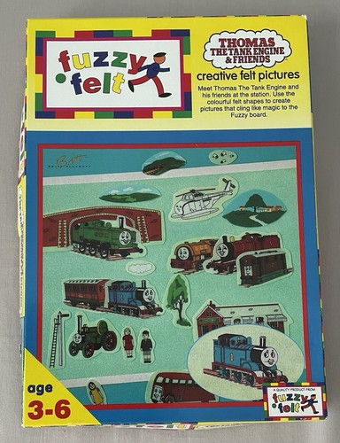 Vintage fuzzy felt thomas the - vintage,