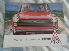 Austin A40 MKII range brochure