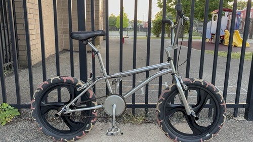 Chrome mongoose bmx bike - chrome,
