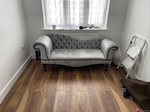 Grey chaise rrp 400 - grey,