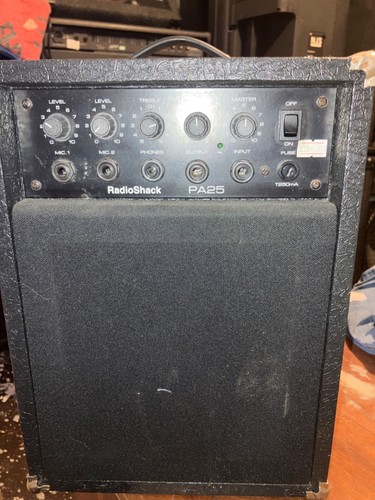 Radio shack pa25 guitar amp - shack,