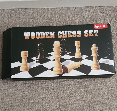Wooden chess set - set, with