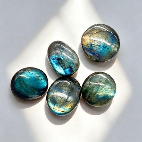 Natural labradorite - 2x,
