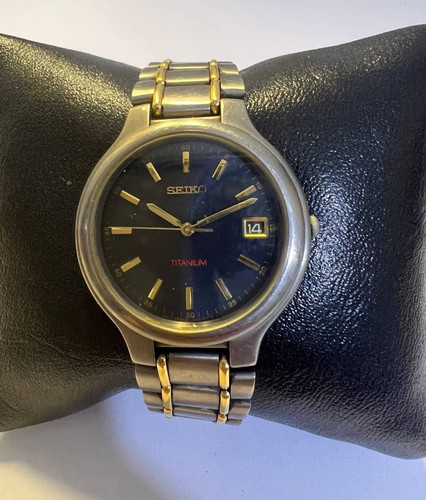 Seiko watch men titanium - men’s,