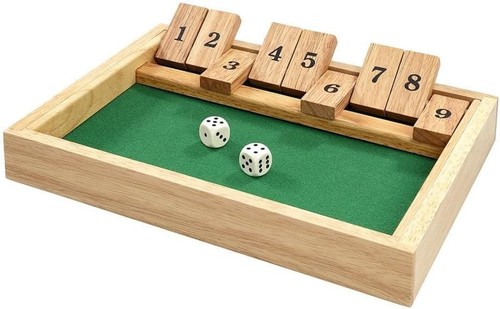 Shut the box game 9 - box,