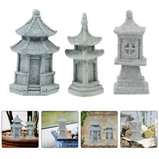 3pcs Outdoor Pagoda Garden