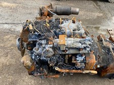 FIRE DAMAGED 444 JCB ENGINE