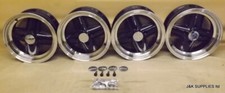12x5 JBW REVOLIGHT / REVO / REVOLUTION WHEELS CAR SET OF 4, 5x12 15ET, 4X101.6