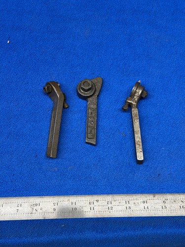 Old style lathe tool holders - old,