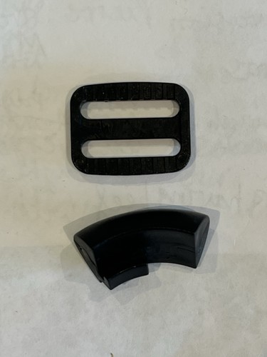 Silver cross pop harness clip - pop,