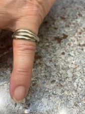 Vintage Russian white gold