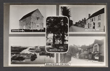 Postcard Bradwell on Sea nr Burnham on Crouch Essex multiview RP