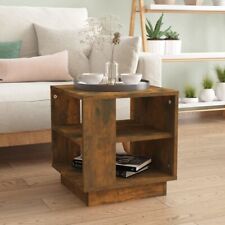 Oak Small Coffee Table Shelves