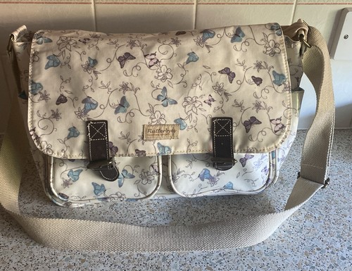 Flutterbyes oilcloth satchel - flutterbyes,