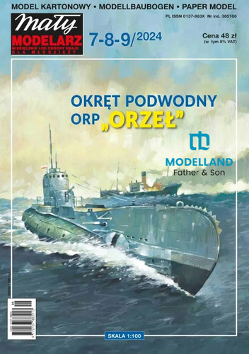Orp orzel 100 - 1:100, modelarz