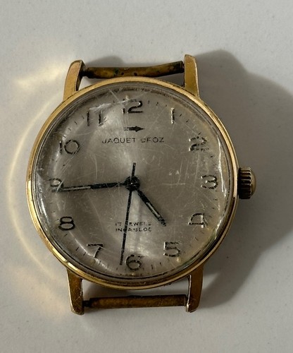 Vintage jaquet droz 17j - jaquet,