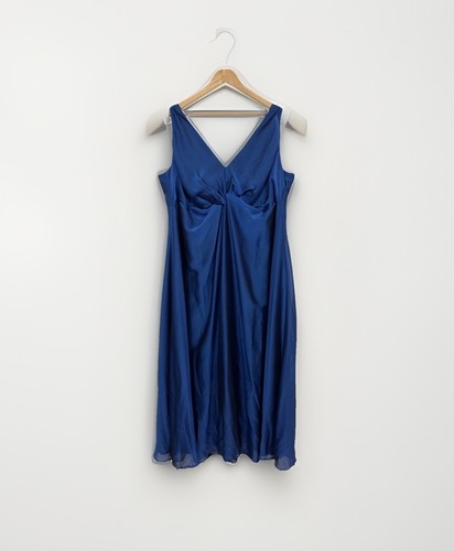 Ann harvey dress blue - ann,