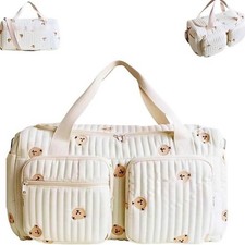 Baby Hospital Bag White