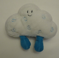 NWOT Giggle Scape Cloud Plush Stuffed White Blue Happy Toy, Target, 2024