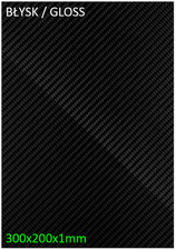 REAL 100% CARBON FIBER SHEET