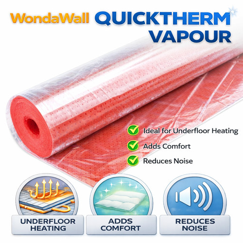 Underfloor heating underlay - underfloor,