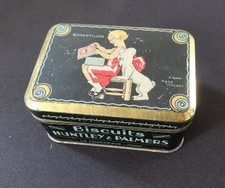 Huntley & Palmers sample advertising box illustrator René Vincent