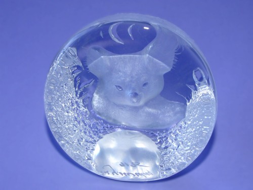 Mats jonasson paperweight - a,