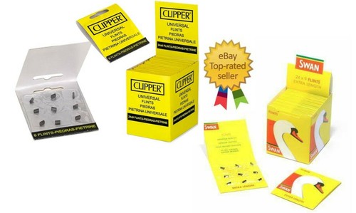 Clipper swan lighter flint - lighter,