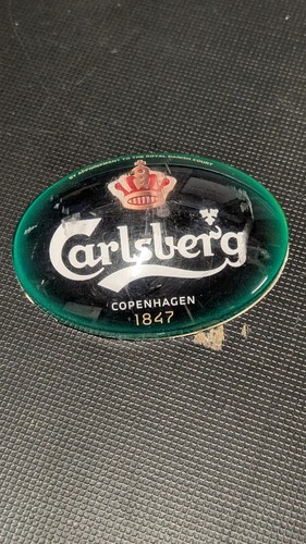 Oval beer pump badge lens - 3d,