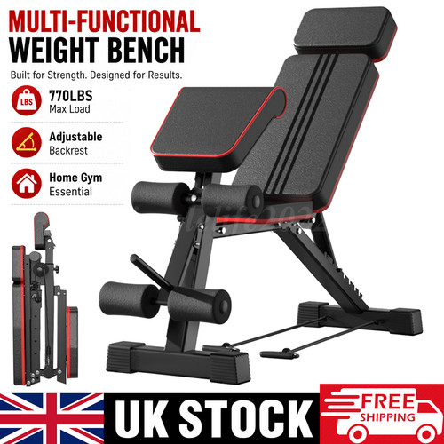 Adjustable weight bench with - weight,