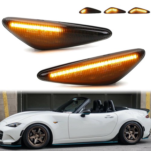 Smoked led side marker light - smoked,